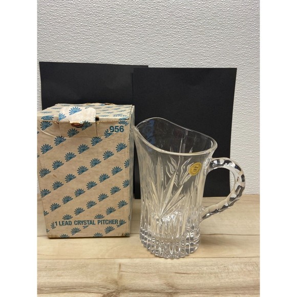 Vintage Princess House 24% Lead Crystal Pitcher W. Germany - Picture 4 of 8